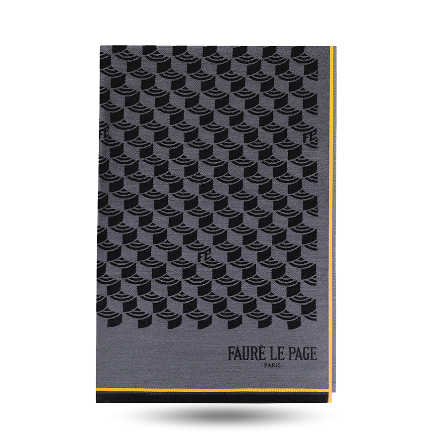 Scale Stole - Steel Grey