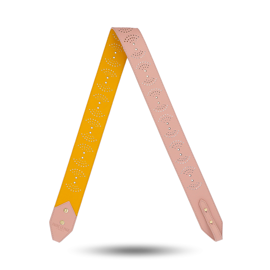 Scale Perforated Strap - FLPink