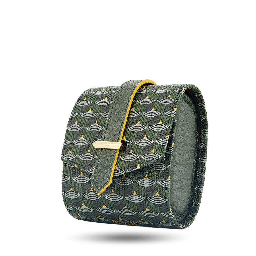 Single Watch Case - Empire Green