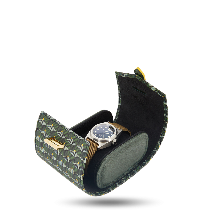 Single Watch Case - Empire Green