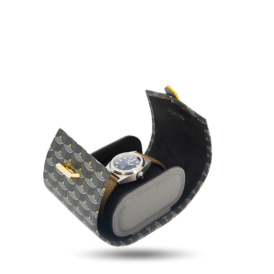 Single Watch Case - Steel Grey