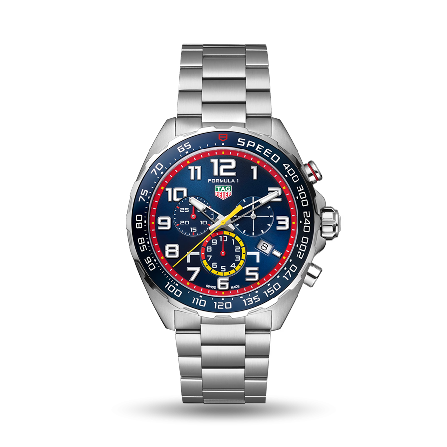 Tag heuer formula shop 1 chronograph blue