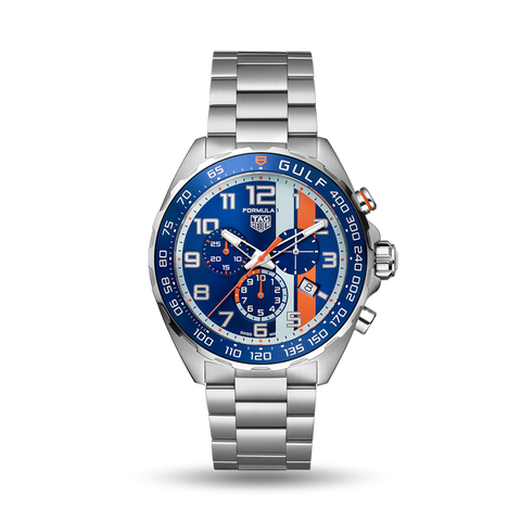 Formula 1 Quartz Chronograph 43 Blue Gulf