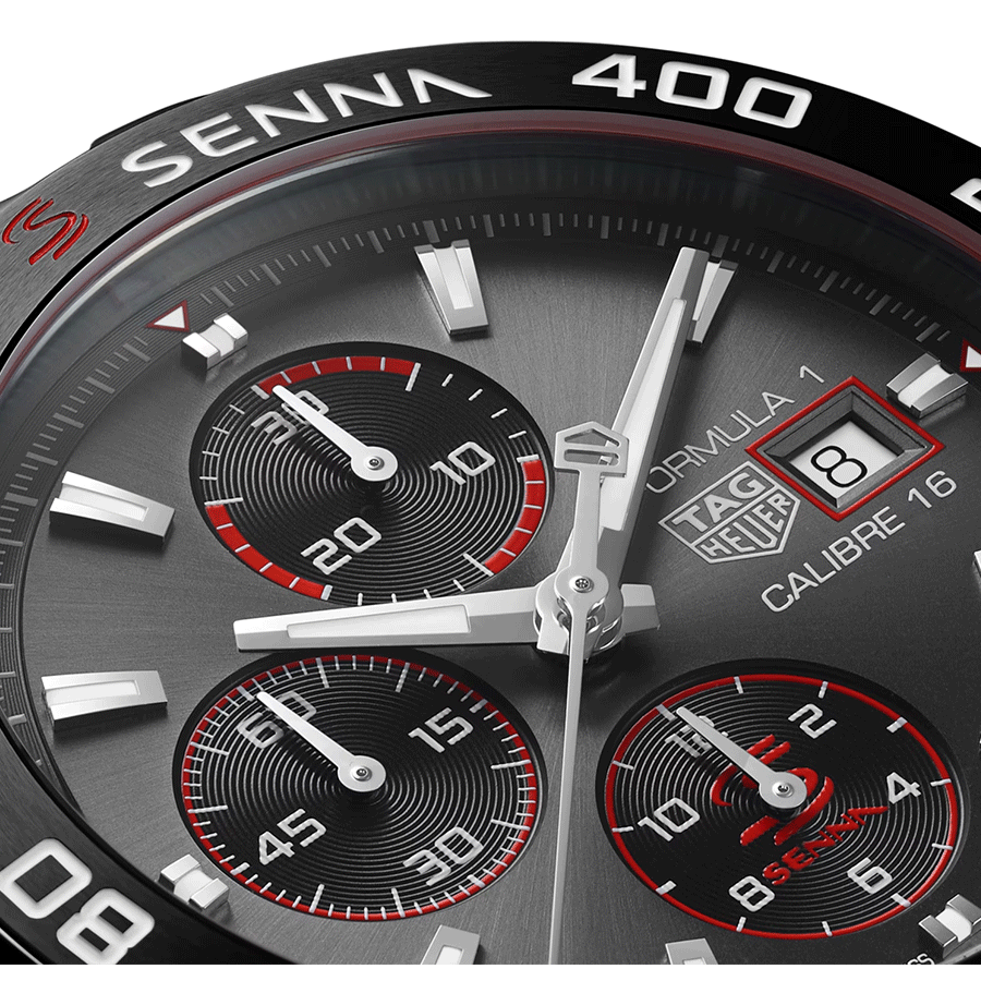 Formula 1 Chronograph 44 Senna Grey
