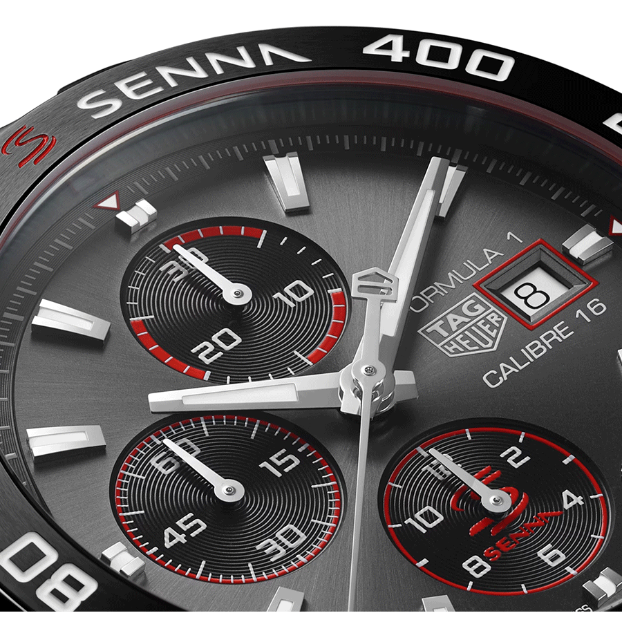 TAG HEUER Formula Chronograph 44 Senna Grey - Main Image