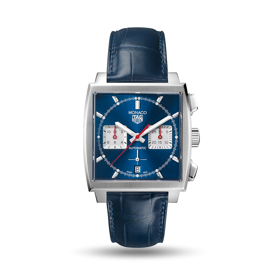 TAG HEUER Monaco Chronograph 39 Blue