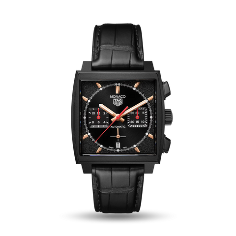 Monaco Chronograph "Dark Lord" DLC Titanium 39mm