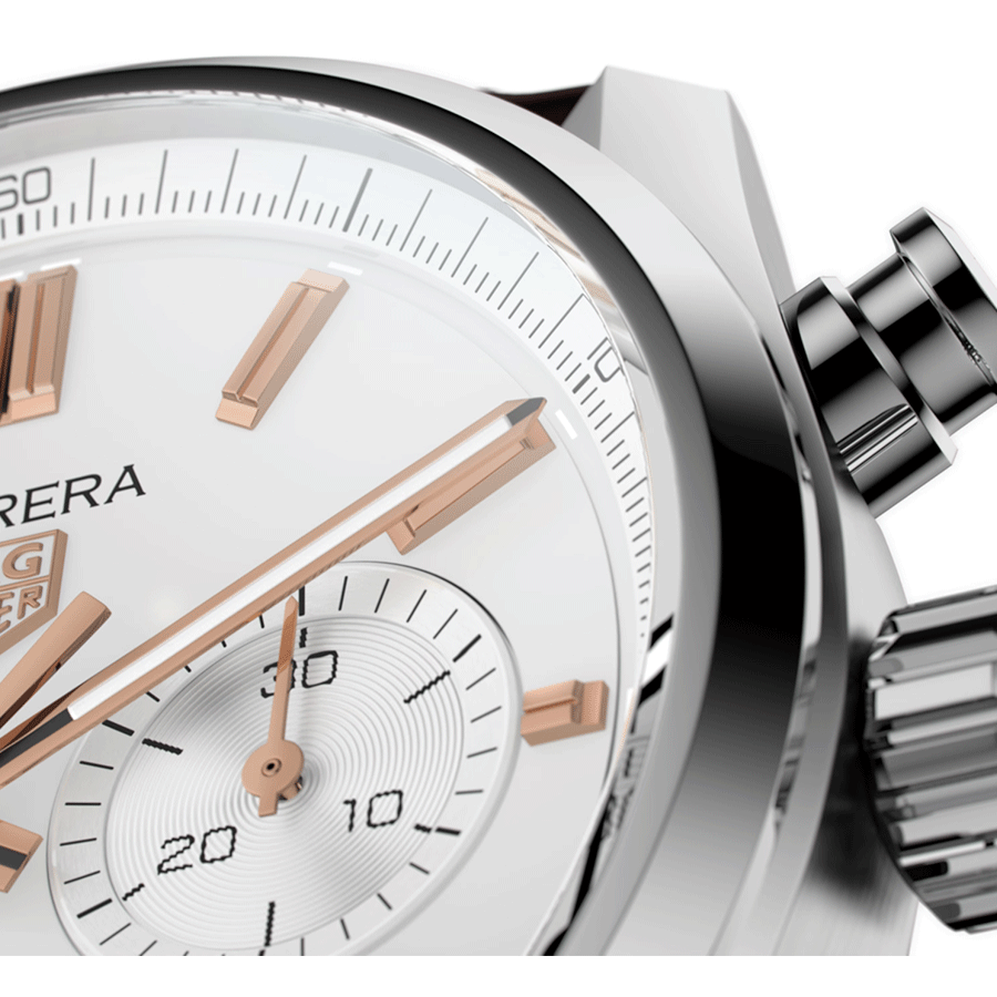 Carrera Chronograph 42 Silver