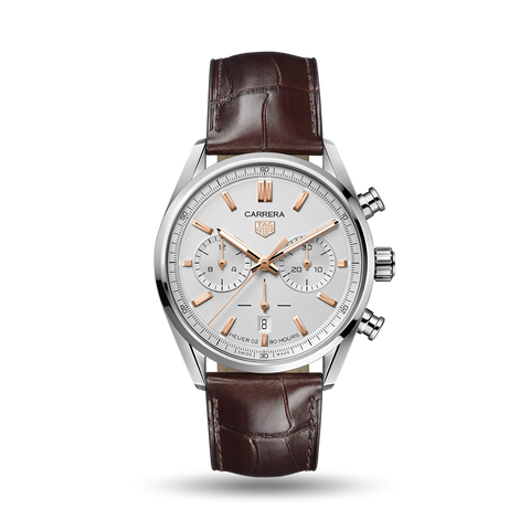Carrera Chronograph 42 Silver