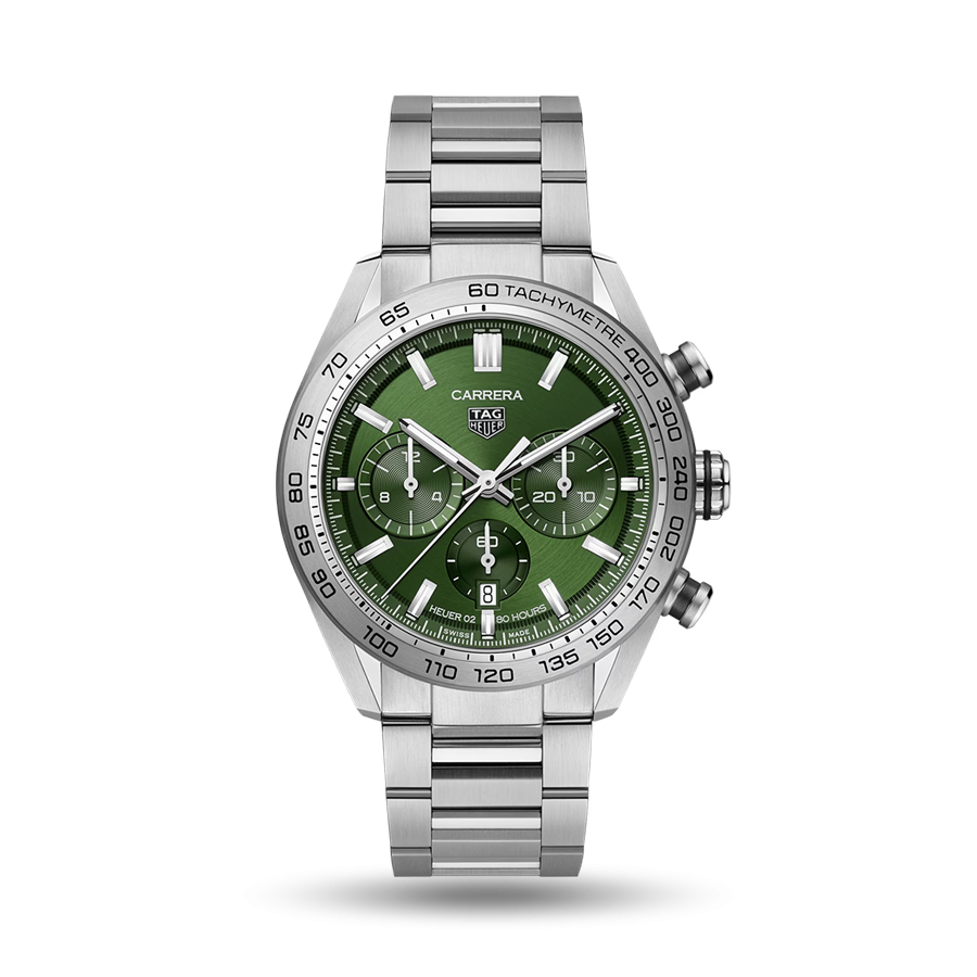 TAG HEUER Carrera Chronograph 44 Green