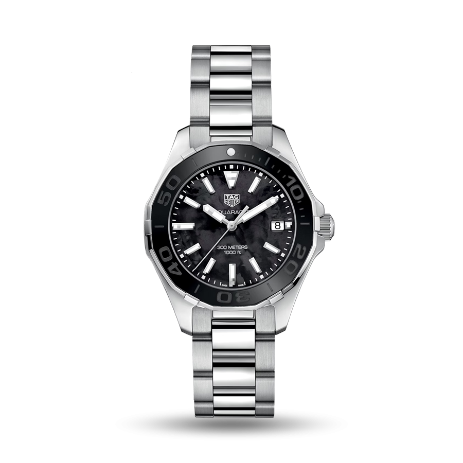 TAG HEUER Aquaracer Quartz 35 Black Mother of Pearl