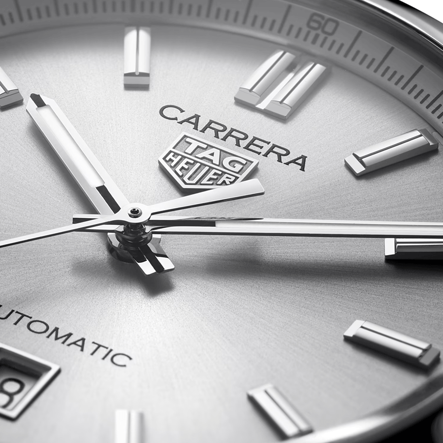 Carrera Automatic Date 39 Silver