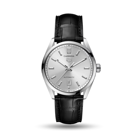 Carrera Automatic Date 39 Silver