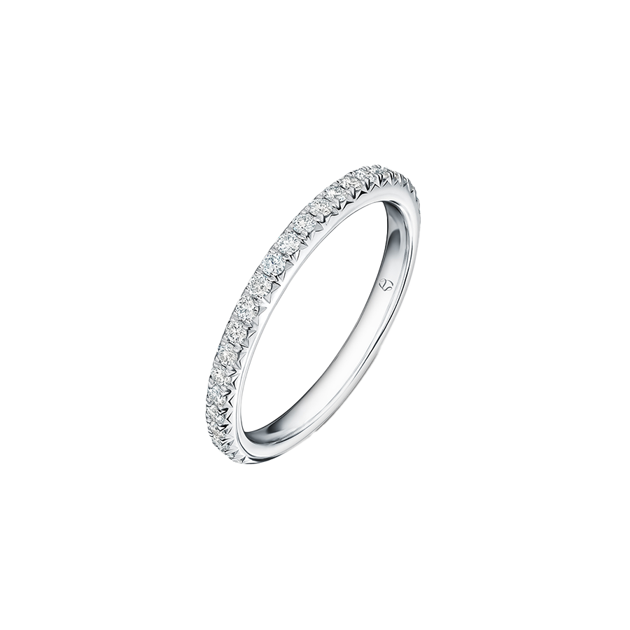 Vela French Cut Pave Band 0.30 ct TDW