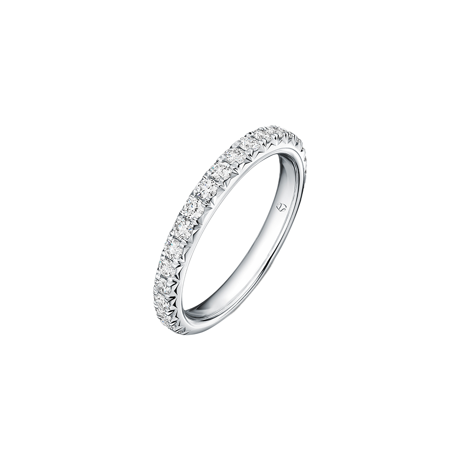 Vela French Cut Pave Band 0.50ct TDW