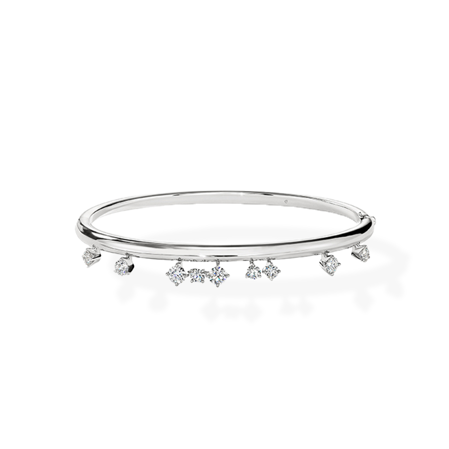 Barre Floating Diamond Bangle 1.09 ct TDW
