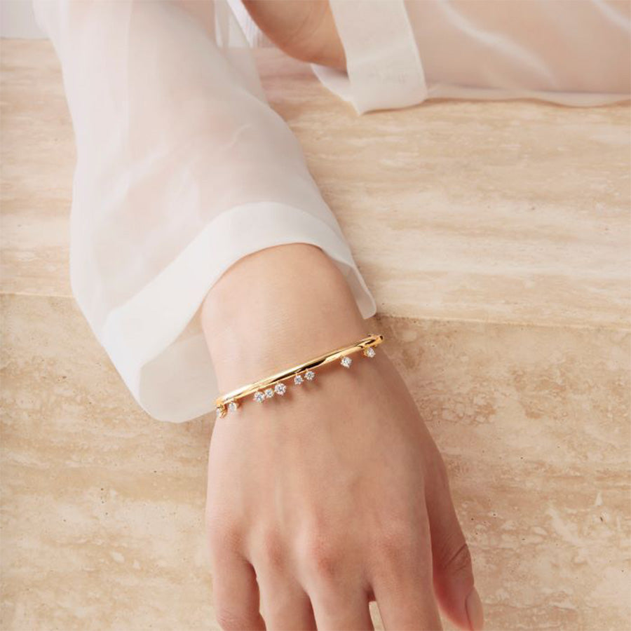 Barre Floating Diamond Bangle 1.09 ct TDW