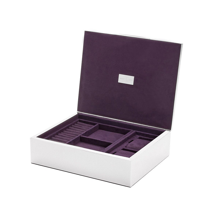 Silver Watch and Accessory Box "190 Years"
