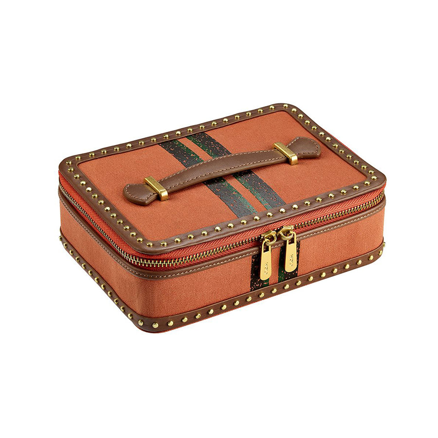 Ida Travel Zip Jewellery Case