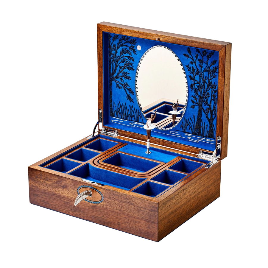 Musical Ballerina Jewellery Box "190 Years"