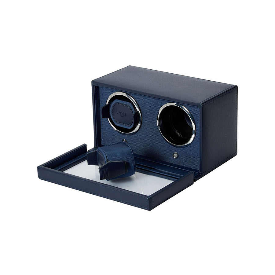 Cub Double Watch Winder with Cover