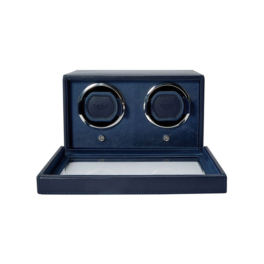 Cub Double Watch Winder with Cover