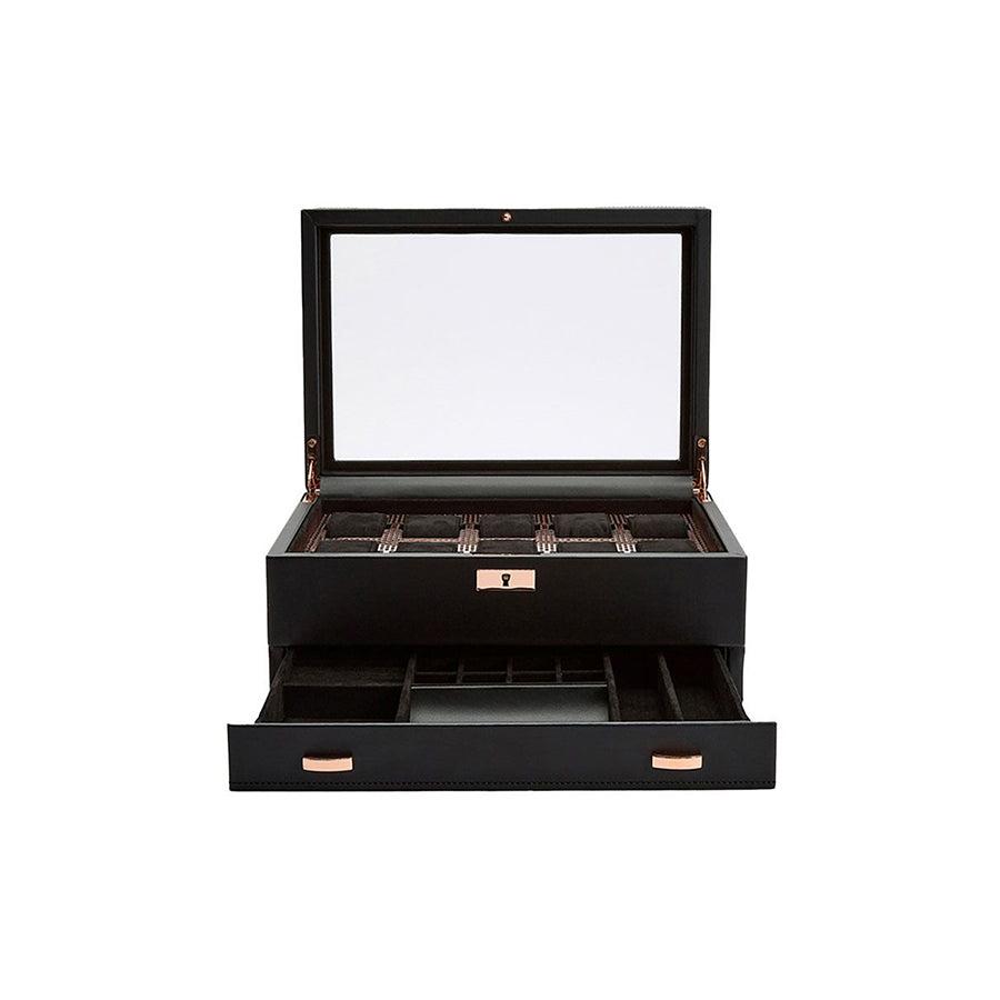 Axis 10pc Watch Box with Drawer