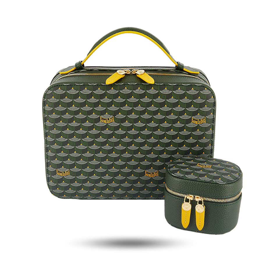 4 Watch Travel Case - Empire Green