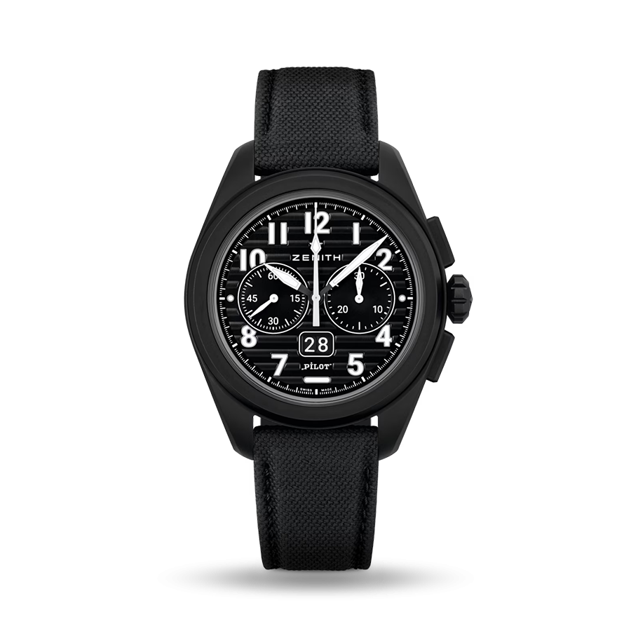ZENITH Pilot Big Date Flyback