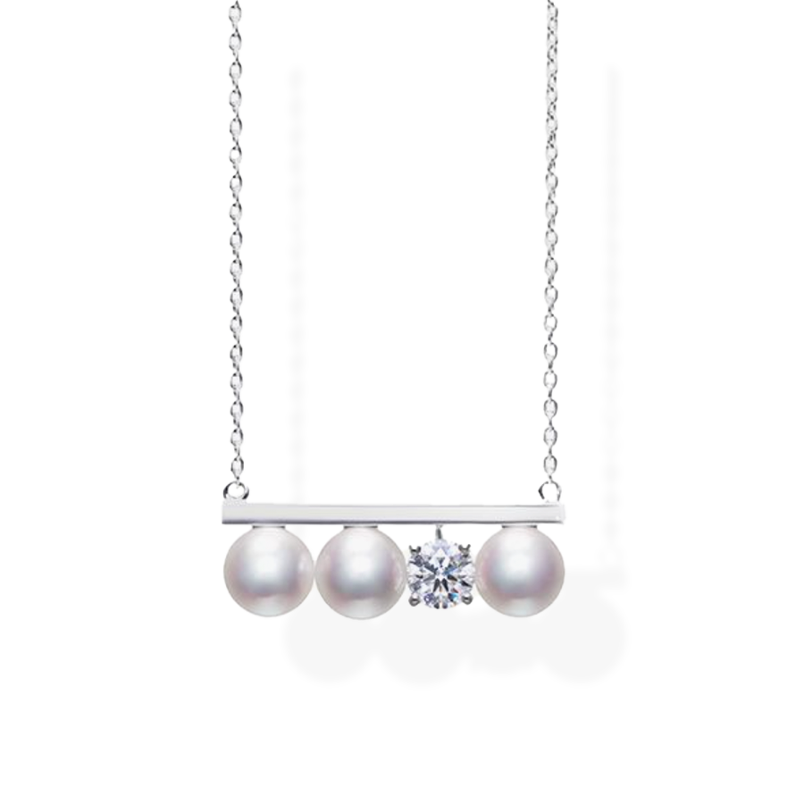 TASAKI Balance Diamond Solo Necklace