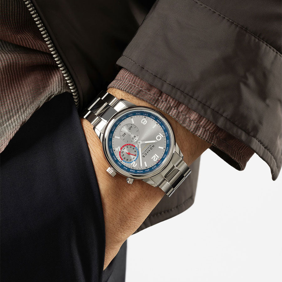 Club Sport Neomatik Worldtimer Sliver