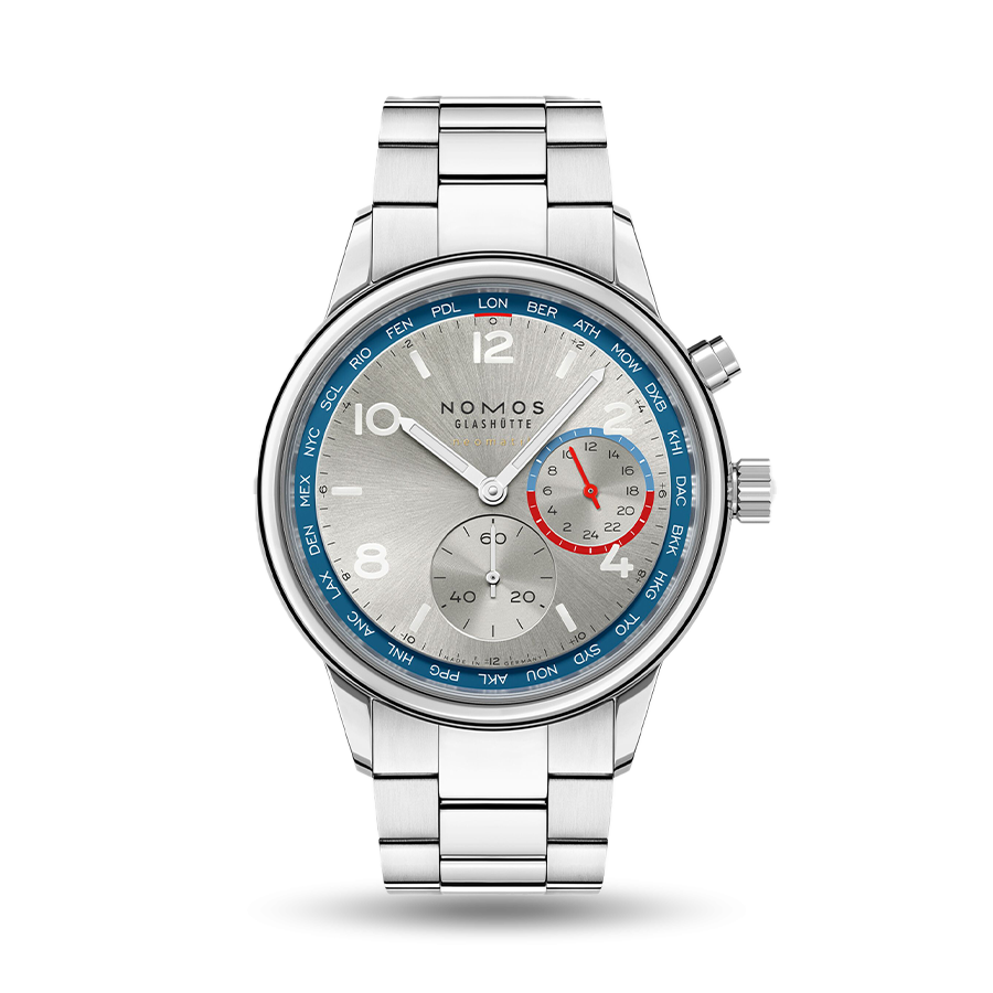 Club Sport Neomatik Worldtimer Sliver