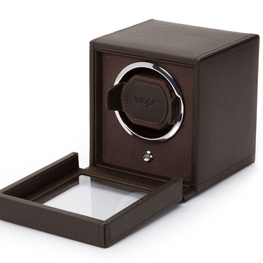 Cub Single Watch Winder With Cover