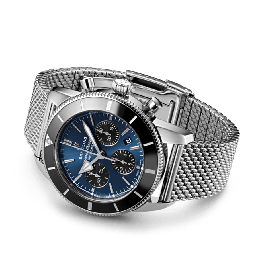 Superocean Heritage II B01 Chronograph 44 Blue