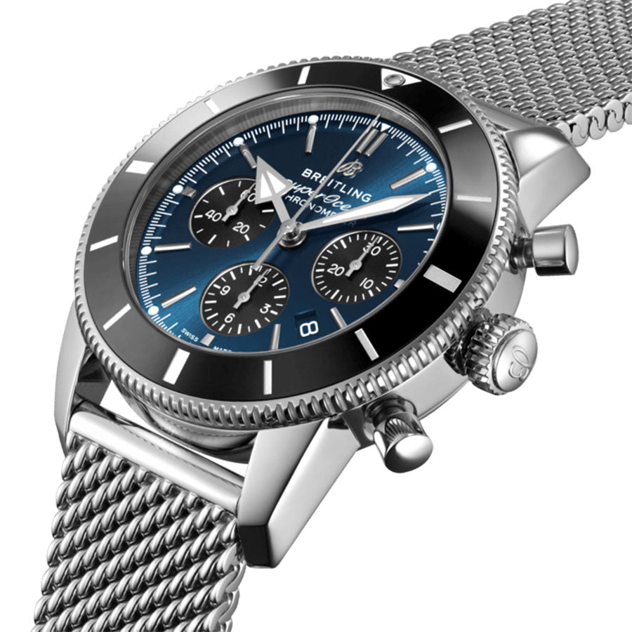 Superocean Heritage II B01 Chronograph 44 Blue