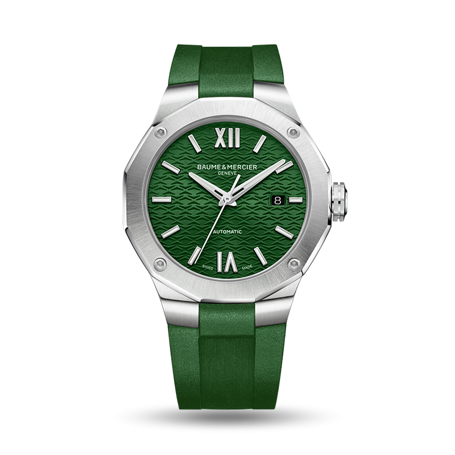 Green automatic watch online