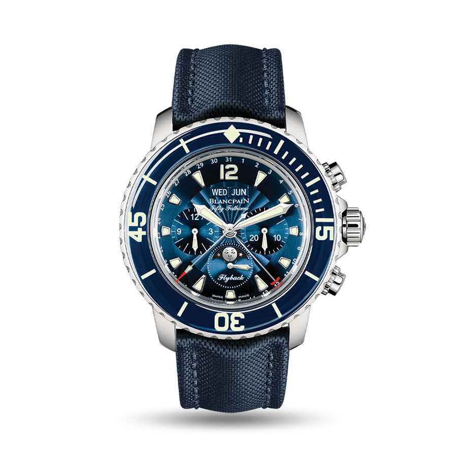 BLANCPAIN Fifty Fathoms Chronographe Flyback Quantieme Complet