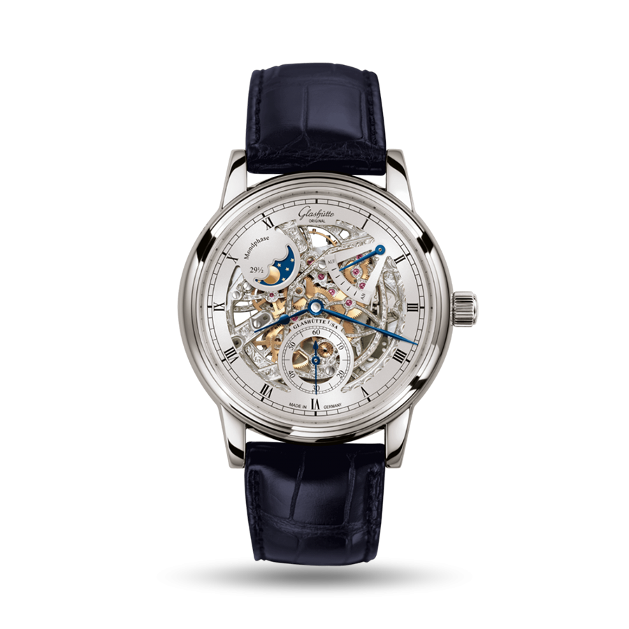 GLASHUTTE ORIGINAL Senator Moon Phase Skeletonized Edition