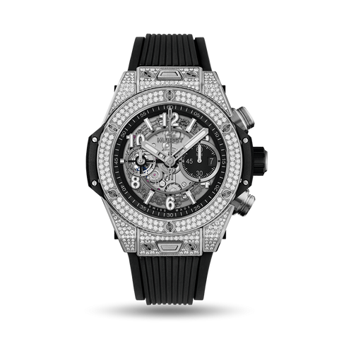 Big Bang Unico Titanium Pav√© 44 MM