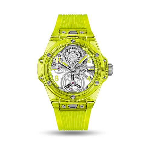 Big Bang Tourbillon Automatic Yellow Neon SAXEM
