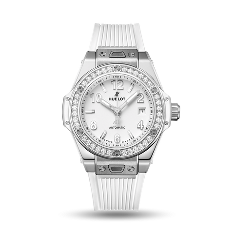 Big Bang One Click Steel White Diamonds 33 MM